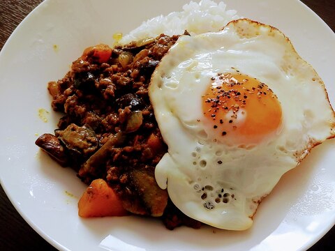 好きな野菜で！簡単ドライカレー